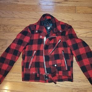 Vintage 80s Tripp NYC woman's flannel jackets fits S Made in usa